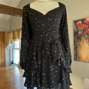 Francesca's Miami Dress Black